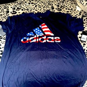 Large adidas shirt